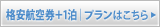 格安航空券＋1泊プランはこちら
