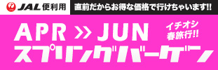 4~6月出発スプリングバーゲン