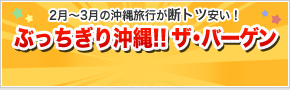 ぶっちぎり沖縄！ザ・バーゲン！