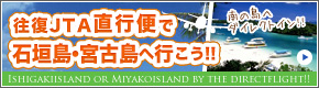 往路JTA直行便で石垣島・宮古島に行こう！