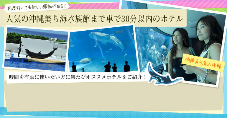 沖縄美ら海水族館周辺ホテル特集
