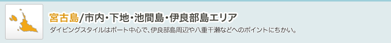 宮古島/市内・下地・池間島・伊良部島エリア