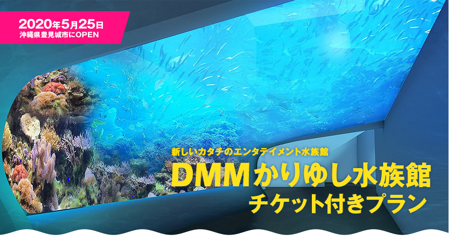 DMMかりゆし水族館チケット付プラン